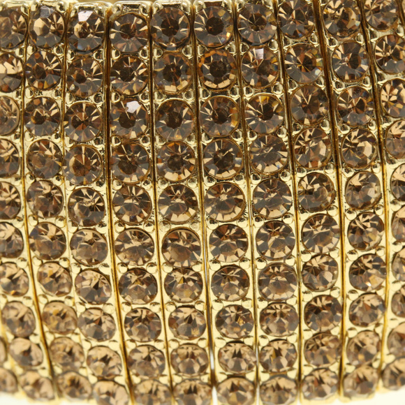 NEW for the Holidays Gold Bling Stretch Bracelet - Picture 3 of 3
